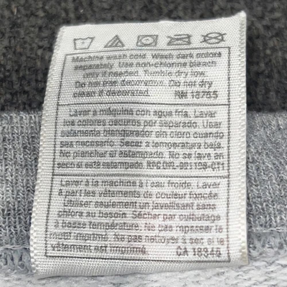 Chicago The Windy City Crewneck Sweatshirt Gray Fruit of the Loom BEST Size L - Picture 4 of 5
